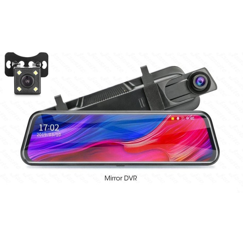 Oglinda cu camera video L1027 / 2 cam. (9.66")