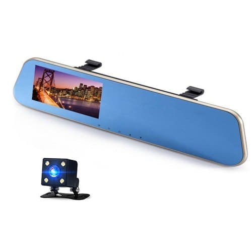 Oglinda cu camera video L905 (4.3") / 2 cam. FULL HD
