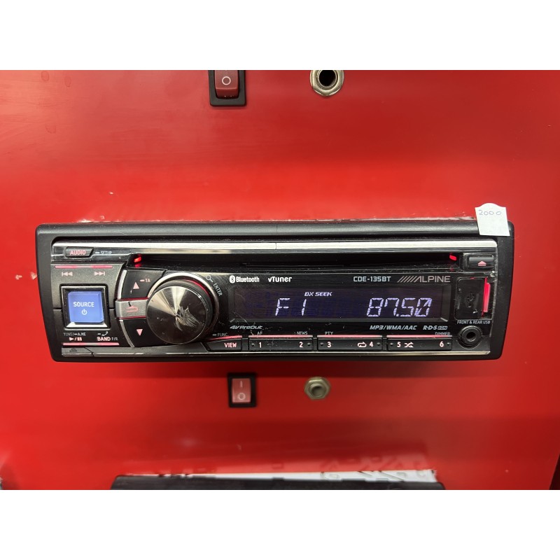 ALPINE CDE-135BT (S/H)