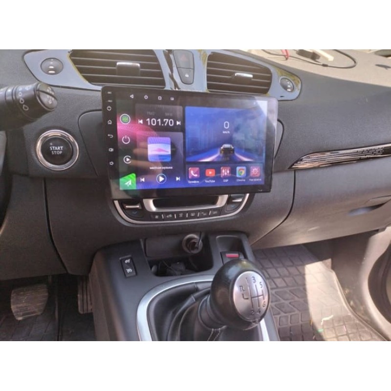 CAR PLAYER 9-inch 1DIN Renault Scenic (v3)