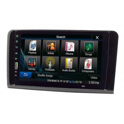 Штатная магнитола 22-023: 9-inch для MERCEDES-BENZ M-CLASS (W164) 2005-2011, GL-CLASS (X164) 2006-2012 - A10D