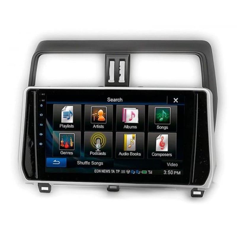 Штатная магнитола 22-025: 10.1-inch для TOYOTA LAND CRUISER PRADO (150) 2017-2020 - A7