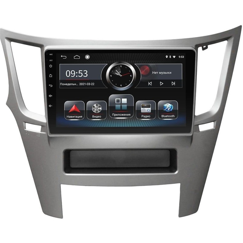 Штатная магнитола 22-096: 9-inch для SUBARU LEGACY, OUTBACK 2009-2014 - A10D