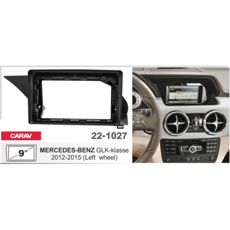Штатная магнитола 22-1027: 9-inch для MERCEDES-BENZ GLK-CLASS 2012-2015 - A6