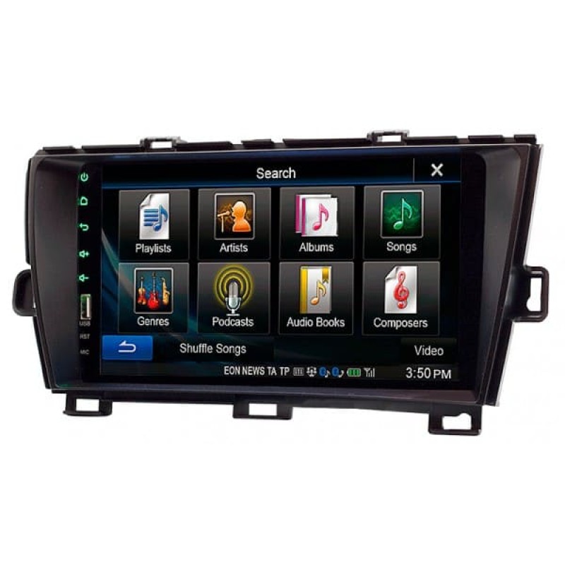 Sistem multimedia audio BORD 22-111: 9-inch TOYOTA PRIUS (ZVW30/35) 2009-2016 - N10Pro