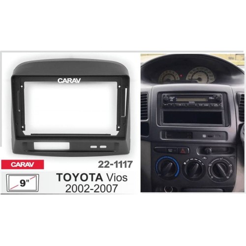 Sistem multimedia audio BORD 22-1117: 9-inch TOYOTA VIOS 2002-2007 - A7