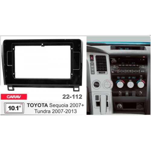 Штатная магнитола 22-112: 10.1-inch для TOYOTA TUNDRA 2007-2013, SEQUOIA 2007-2017 - X7