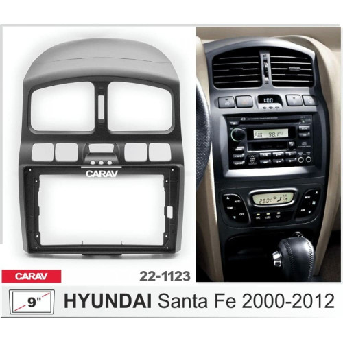 Sistem multimedia audio BORD 22-1123: 9-inch HYUNDAI SANTA FE 2000-2006 - Q7