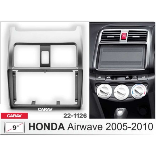 Штатная магнитола 22-1126: 9-inch для HONDA AIRWAVE 2005-2010 - G3