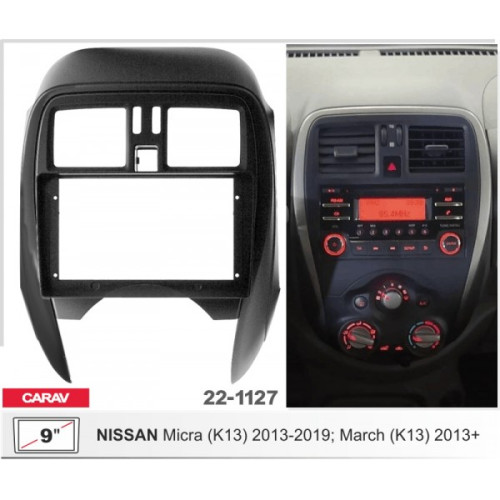 Sistem multimedia audio BORD 22-1127: 9-inch NISSAN MICRA (K13) 2013-2019, MARCH (K13) 2013-2021 - X7