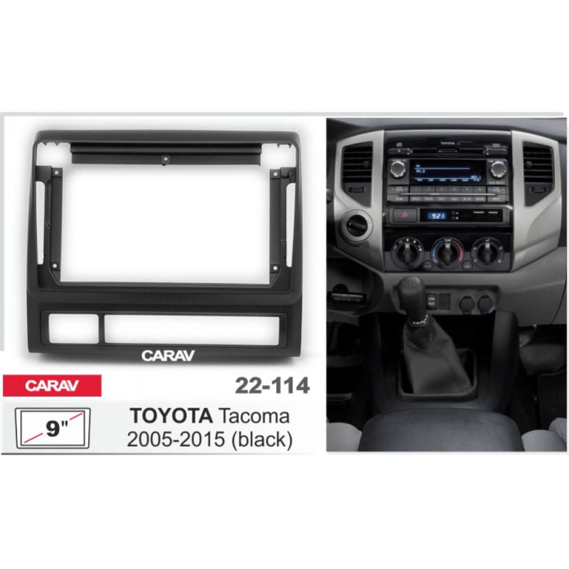 Штатная магнитола 22-114: 9-inch для TOYOTA TACOMA 2005-2015 - N10Pro