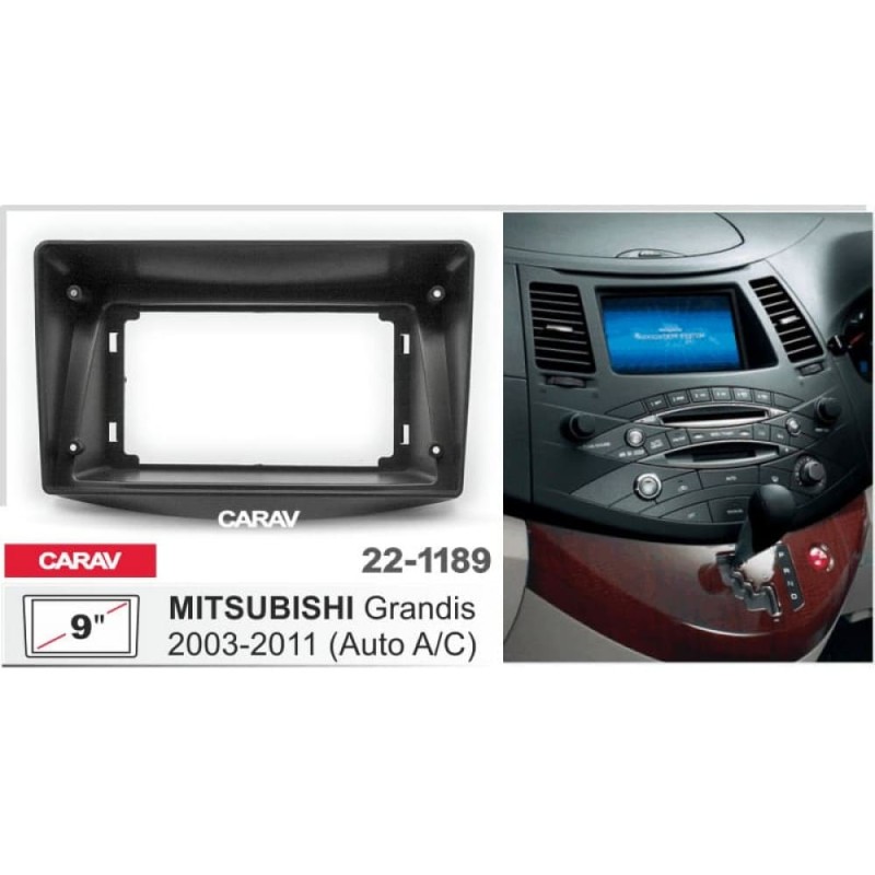 Штатная магнитола 22-1189: 9-inch для MITSUBISHI GRANDIS 2003-2011 - Q8