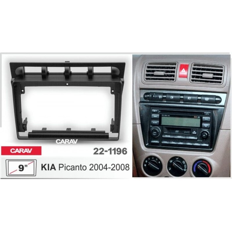 Sistem multimedia audio BORD 22-1196: 9-inch KIA PICANTO 2004-2008 - N10Pro