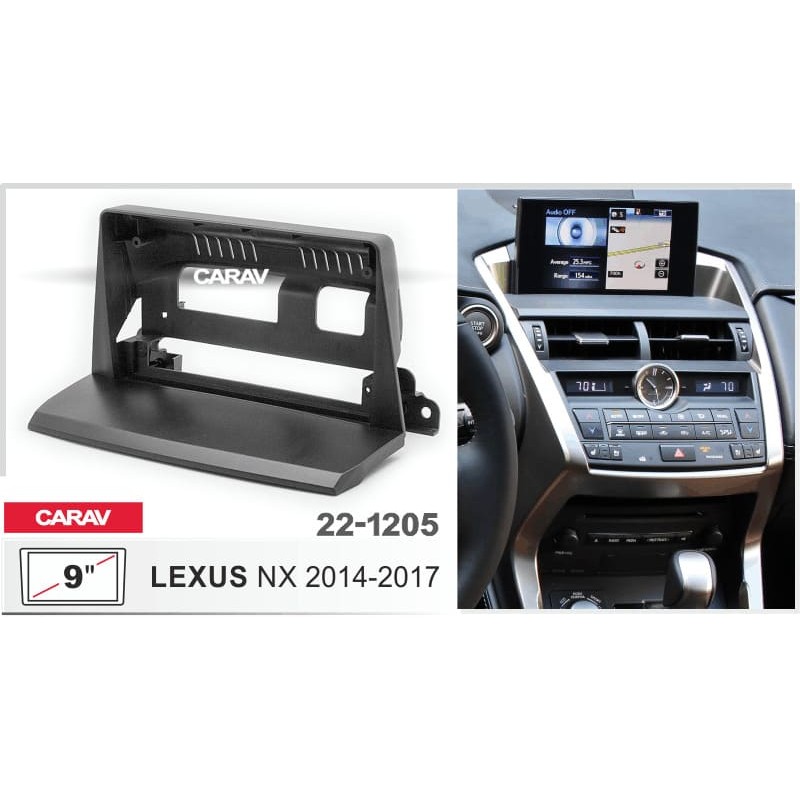Sistem multimedia audio BORD 22-1205: 9-inch LEXUS NX 2014-2017 - G10