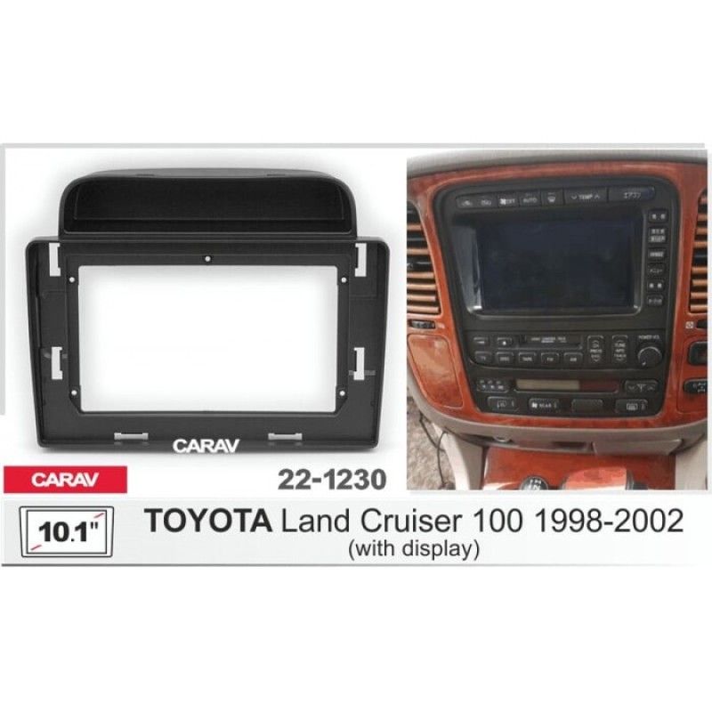 Штатная магнитола 22-1230: 10.1-inch для TOYOTA LAND CRUISER 100 1998-2002 - A7