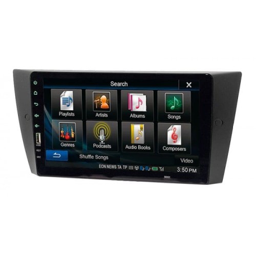 Sistem multimedia audio BORD 22-125: 9-inch BMW 3 SERIES (E90, E91, E92, E93) 2004-2012 - A10D