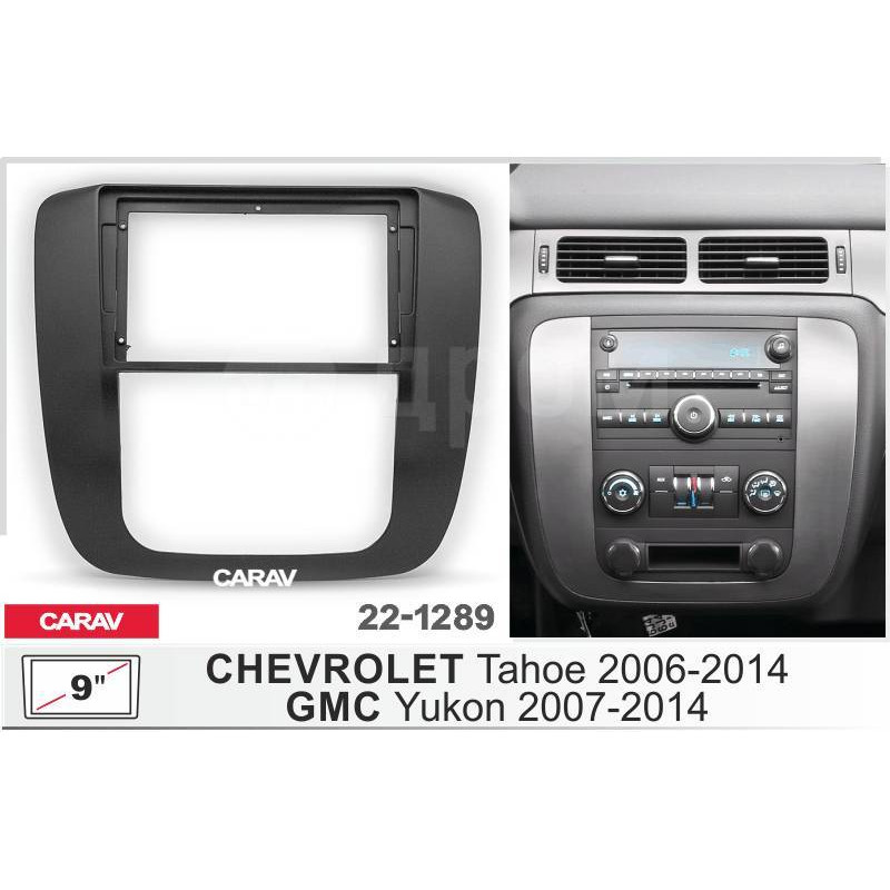 Radiocasetofon BORD 22-1289: 9-INCH GMC YUKON 2007-2014 (v2)