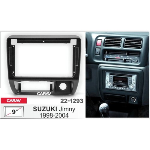Sistem multimedia audio BORD 22-1293: 9-inch SUZUKI JIMNY 1998-2004 - A16