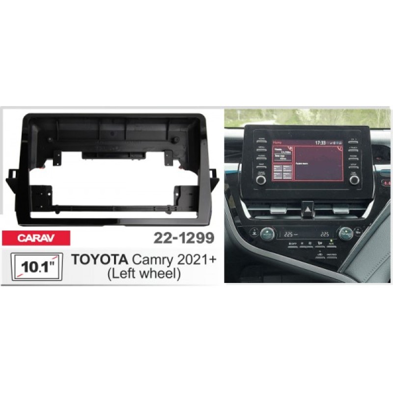 Sistem multimedia audio BORD 22-1299: 10.1-inch TOYOTA CAMRY 2021-2024 - A10D