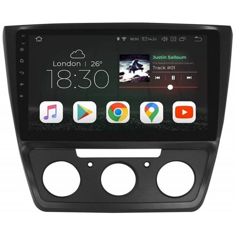 Штатная магнитола 22-1341: 10.1-inch для SKODA YETI 2009-2017 - N10Pro