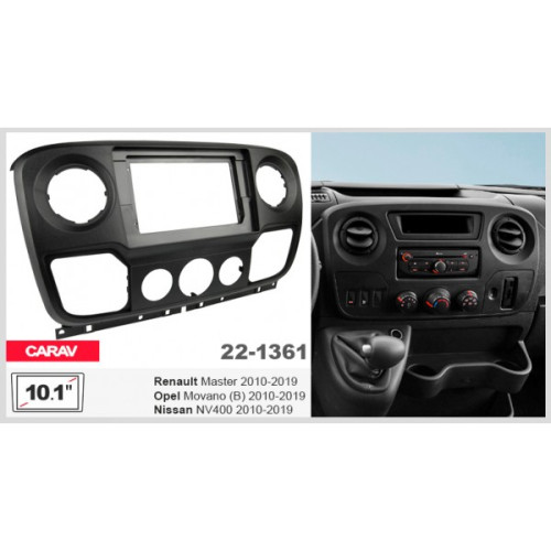 Штатная магнитола 22-1361: 10.1-inch для NISSAN NV400 2010-2021 - N10Pro