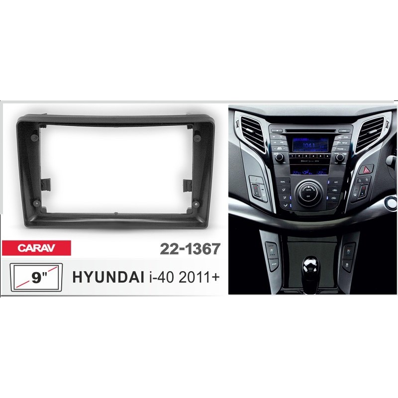Sistem multimedia audio BORD 22-1367: 9-inch HYUNDAI I-40 2011-2019 - Q9