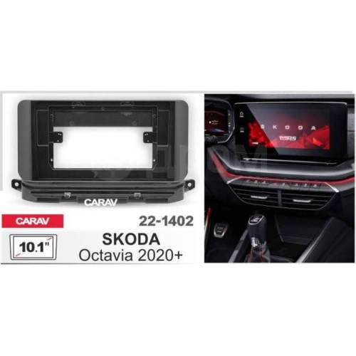 Штатная магнитола 22-1402: 10.1-inch для SKODA OCTAVIA 2020-2024 - A7