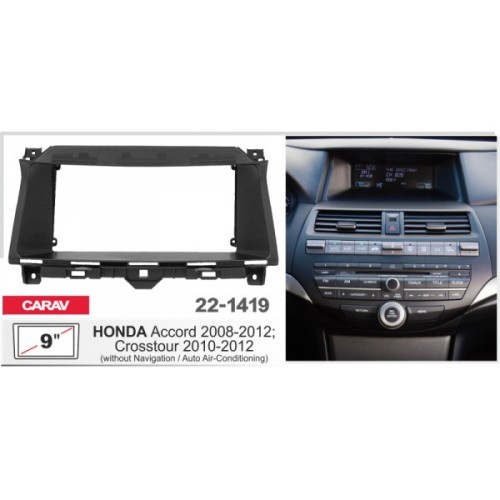 Sistem multimedia audio BORD 22-1419: 9-inch HONDA CROSSTOUR 2010-2012, ACCORD 2008-2012 - N10Pro