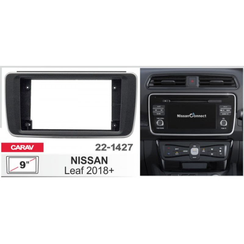 Sistem multimedia audio BORD 22-1427: 9-inch NISSAN LEAF 2018-2024 - Q9