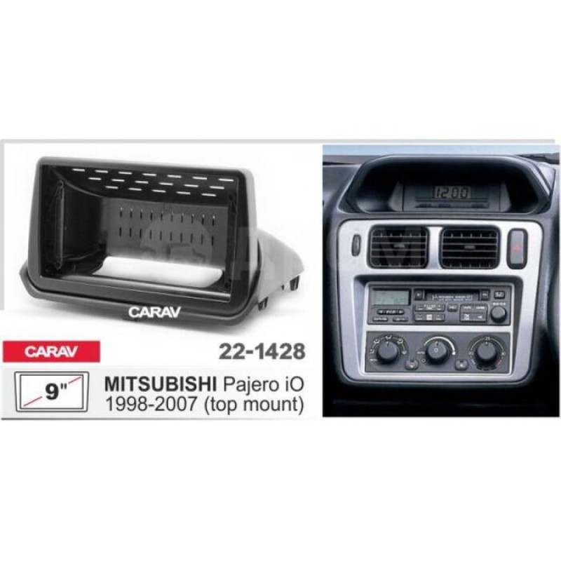 Sistem multimedia audio BORD 22-1428: 9-inch MITSUBISHI PAJERO IQ 1998-2007 - Q9