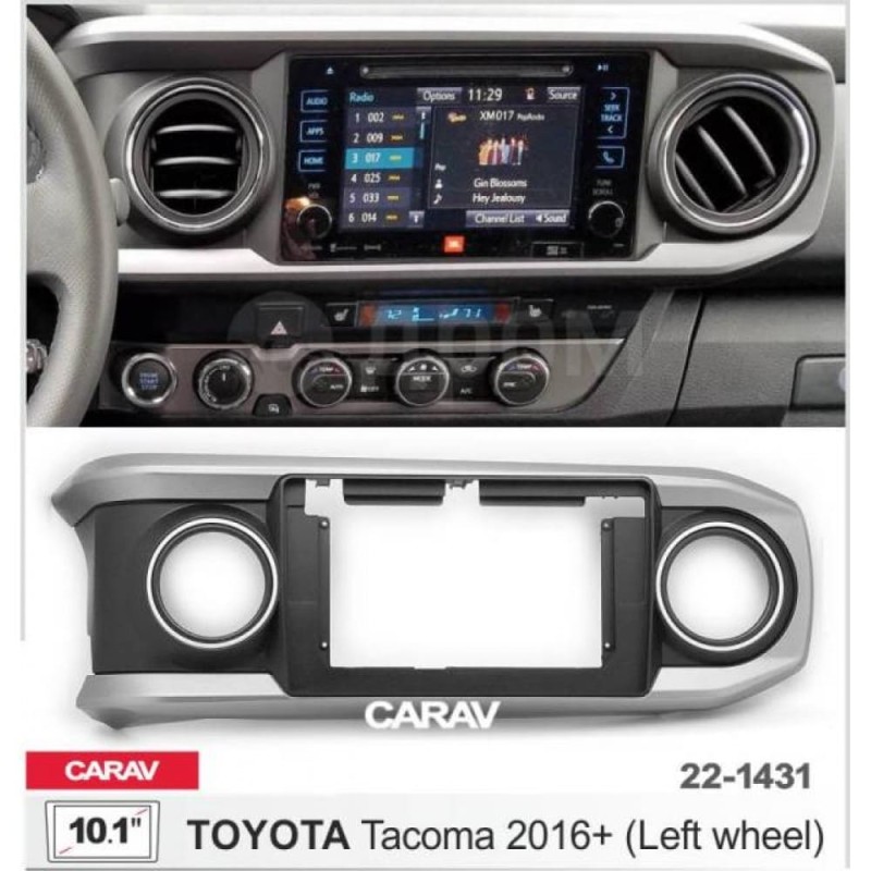 Штатная магнитола 22-1431: 9-inch для TOYOTA TACOMA 2016-2024 - N10Pro