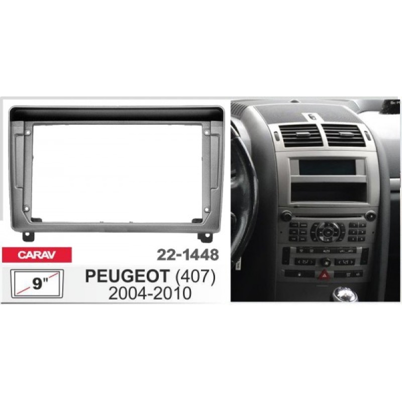 Штатная магнитола 22-1448: 9-inch для PEUGEOT 407 2004-2010 - N10Pro