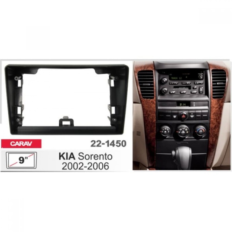 Sistem multimedia audio BORD 22-1450: 9-inch KIA SORENTO 2002-2006 - N10Pro