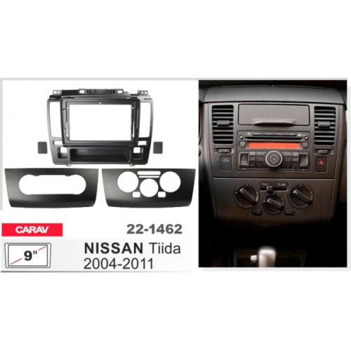 Sistem multimedia audio BORD 22-1462: 9-inch NISSAN TIIDA 2004-2011, VERSA 2007-2012 - A10D