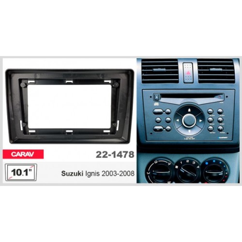 Штатная магнитола 22-1478: 10.1-inch для SUZUKI IGNIS 2003-2008 - A7