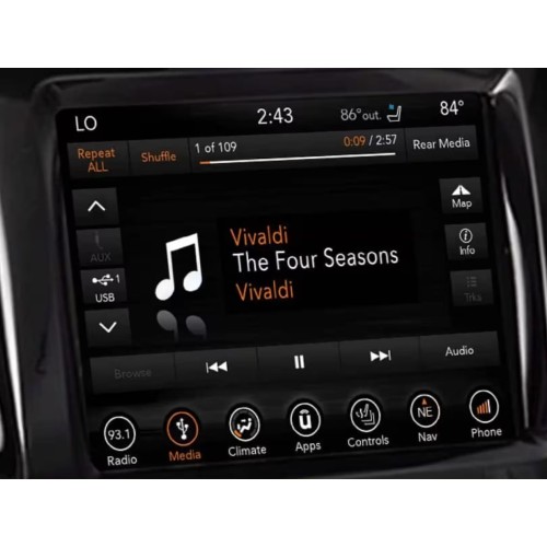 Штатная магнитола 22-1517: 10.1-inch для JEEP COMPASS 2020-2024 - A6