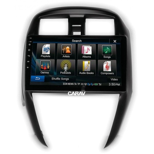 Штатная магнитола 22-155: 10.1-inch для NISSAN SUNNY, VERSA (B17) 2014-2020 - A10D