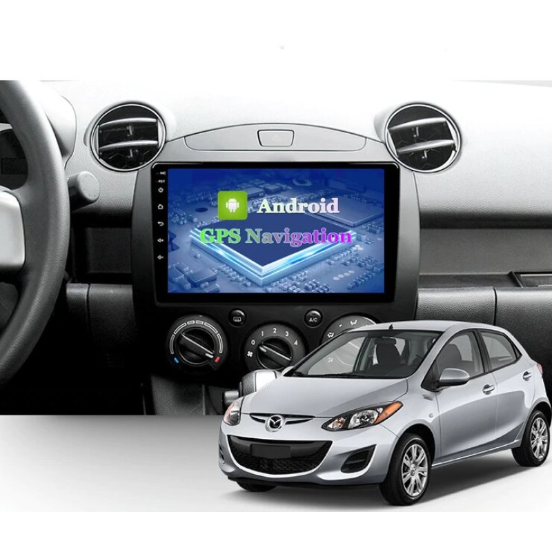 Sistem multimedia audio BORD 22-1596: 10.1-inch MAZDA 2, DEMIO 2002-2007 - A6