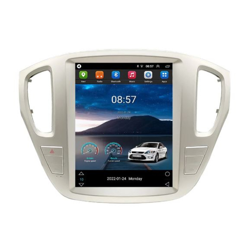 Sistem multimedia audio BORD 22-1614: 9-inch TOYOTA HIGHLANDER 2001-2007 - A10D