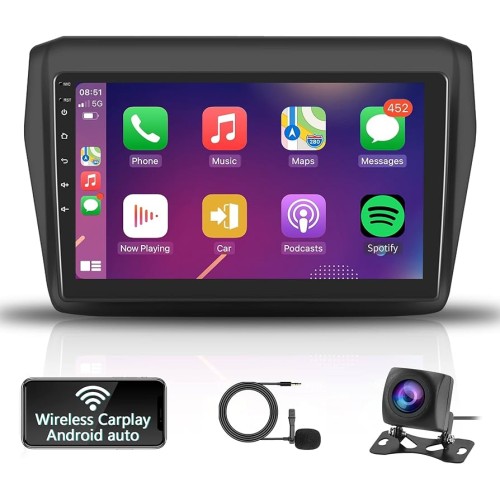 Штатная магнитола 22-163: 10.1-inch для SUZUKI SWIFT 2017-2024 - N10Pro