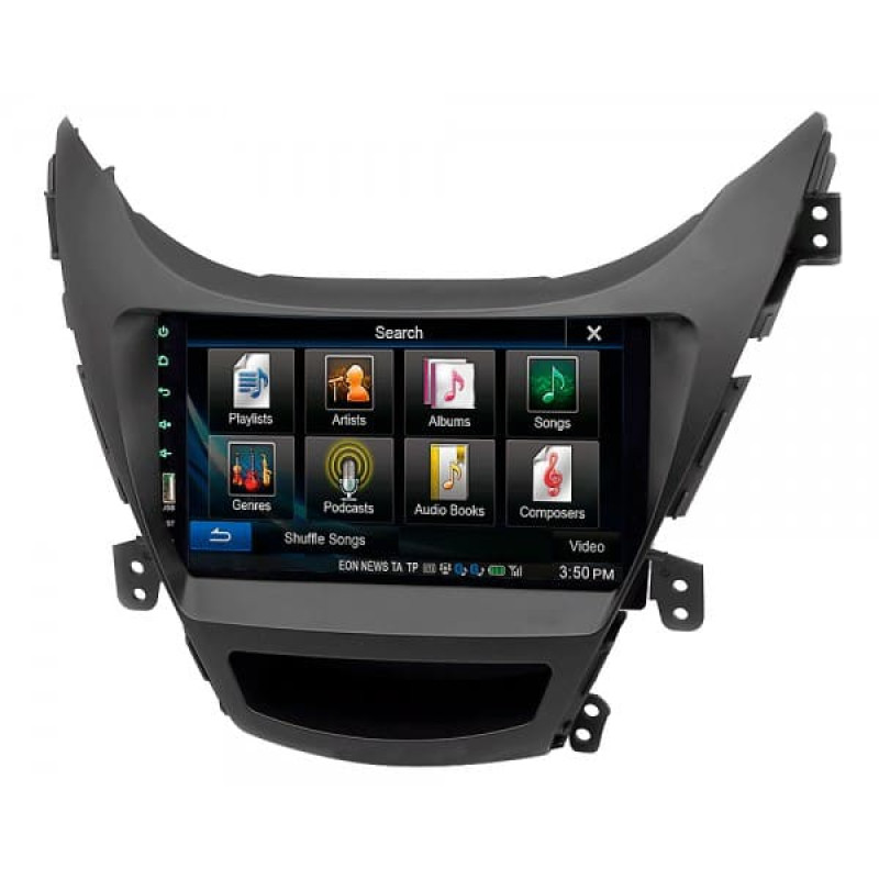 Штатная магнитола 22-183: 9-inch для HYUNDAI ELANTRA (MD), AVANTE (MD) 2011-2013 - A10D