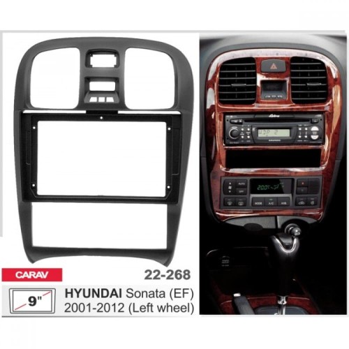 Sistem multimedia audio BORD 22-268: 9-inch HYUNDAI SONATA (EF) 2001-2012 - A7
