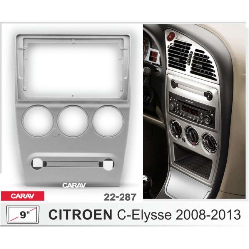 Штатная магнитола 22-287: 9-inch для CITROEN C-ELYSSE 2008-2013 - N10Pro