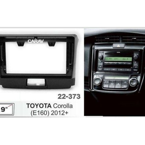 Штатная магнитола 22-373: 9-inch для TOYOTA COROLLA (E160) 2012-2016 - A7