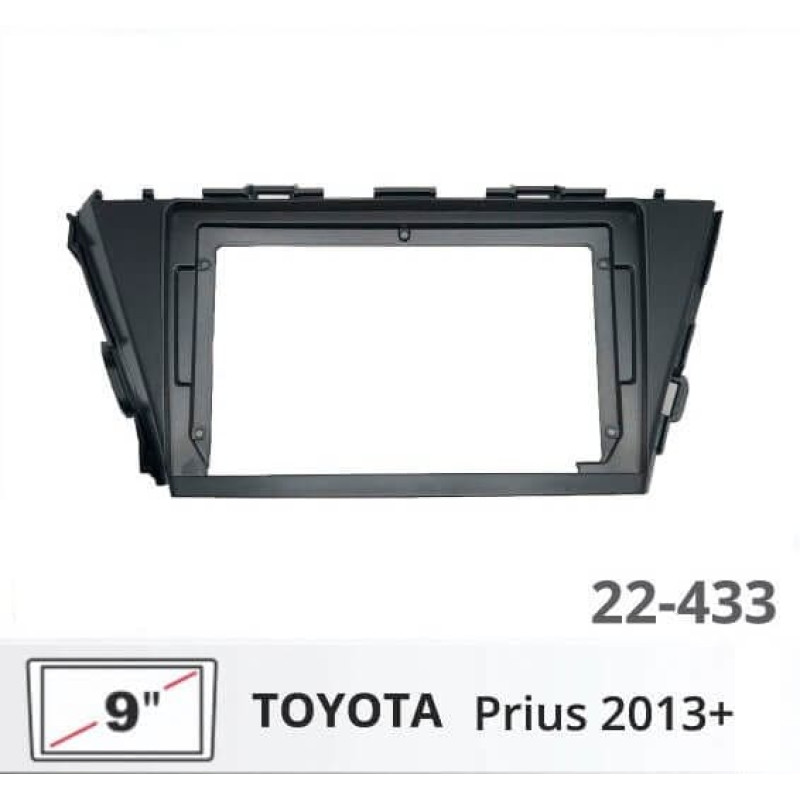 Sistem multimedia audio BORD 22-433: 9-inch TOYOTA PRIUS (ZVW40/41) 2011-2014 - N10Pro