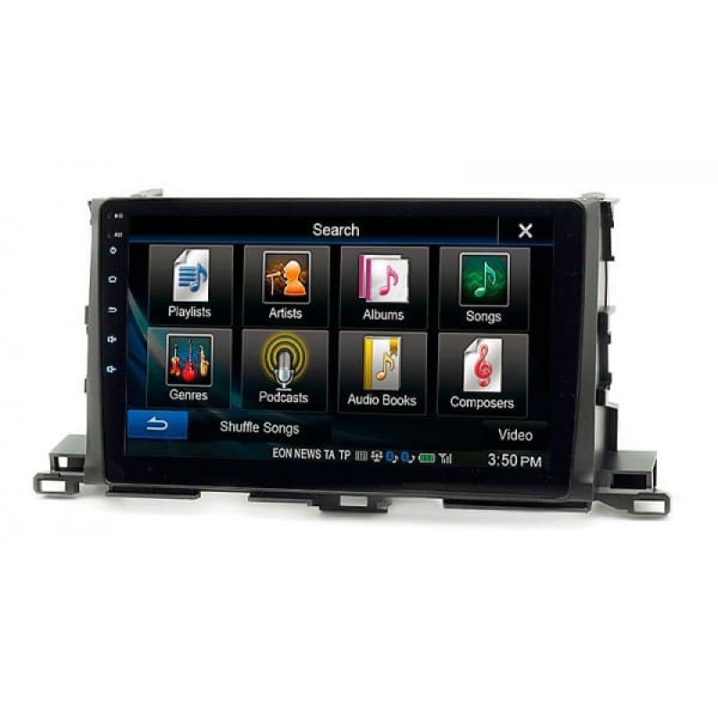 Sistem multimedia audio BORD 22-513: 10.1-inch TOYOTA HIGHLANDER 2013-2019, KLUGER 2014-2020 - A6