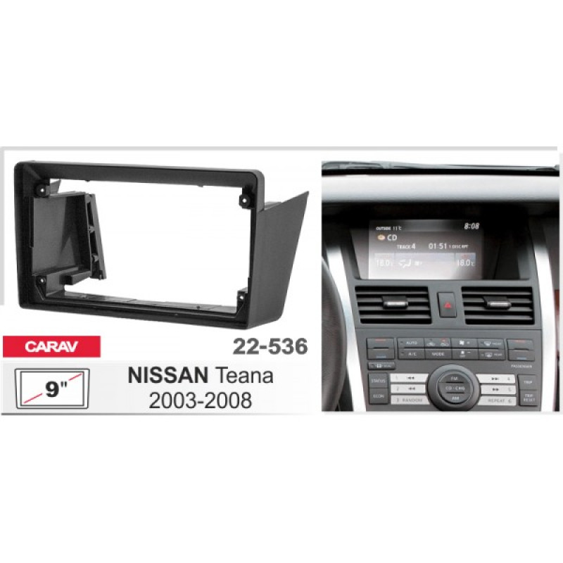 Штатная магнитола 22-536: 9-inch для NISSAN TEANA 2003-2008 - N10Pro