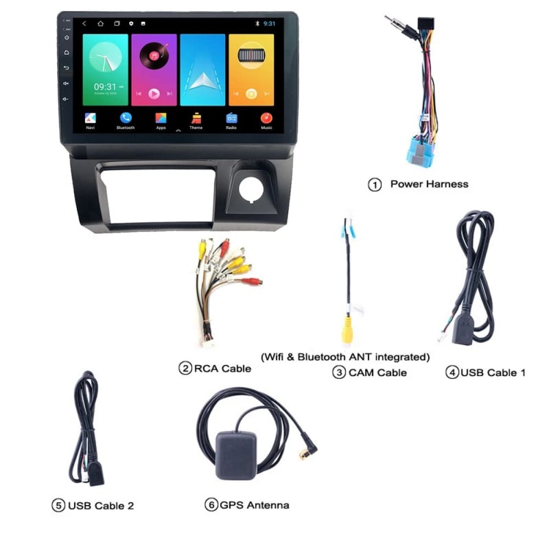 Штатная магнитола 22-543: 9-inch для SUZUKI BEIDOUXING 2004-2012 - N10Pro