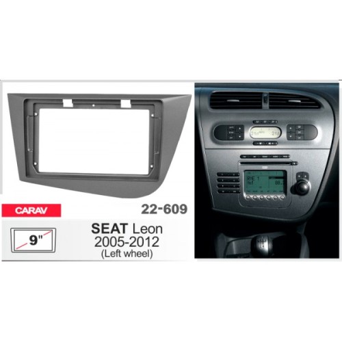 Штатная магнитола 22-609: 9-inch для SEAT LEON 2005-2012 - N10Pro
