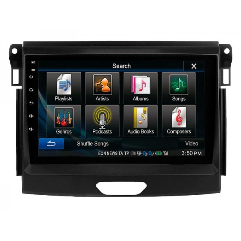 Штатная магнитола 22-621: 9-inch для FORD RANGER 2015-2023, EVEREST 2015-2022 - A10D